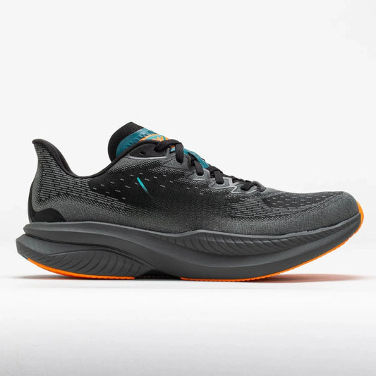 Mach 6 Men's Black/Electric Tangerine